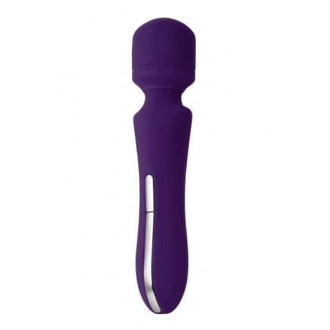 Фиолетовый жезловый вибромассажер Nalone Rockit - 19,2 см.