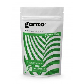 Ультратонкие презервативы Ganzo Ultra thin - 50 шт.